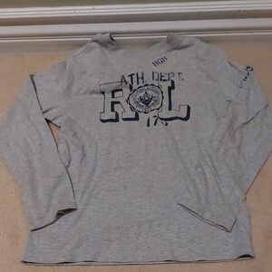 Polo by Ralph Lauren Light Gray Long Sleeve Tee